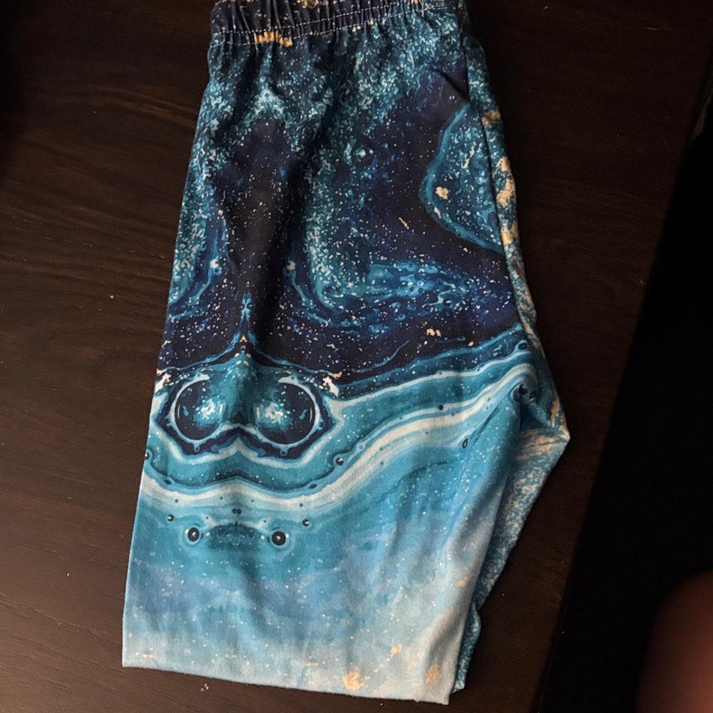 Cosmic Swirl Kids Leggings